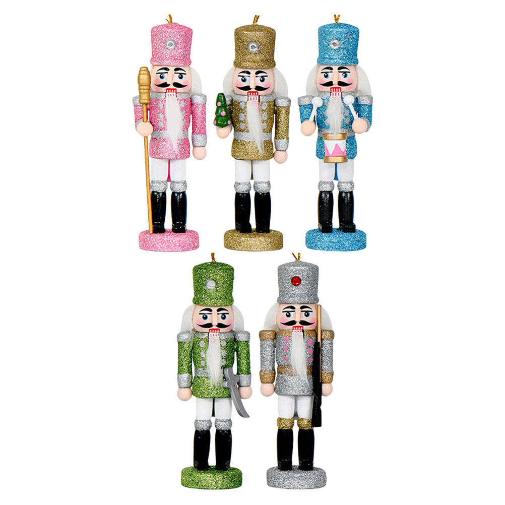 5Pcs Nutcracker Soldier Christ - огляд і ціна Nutcracker Figurine