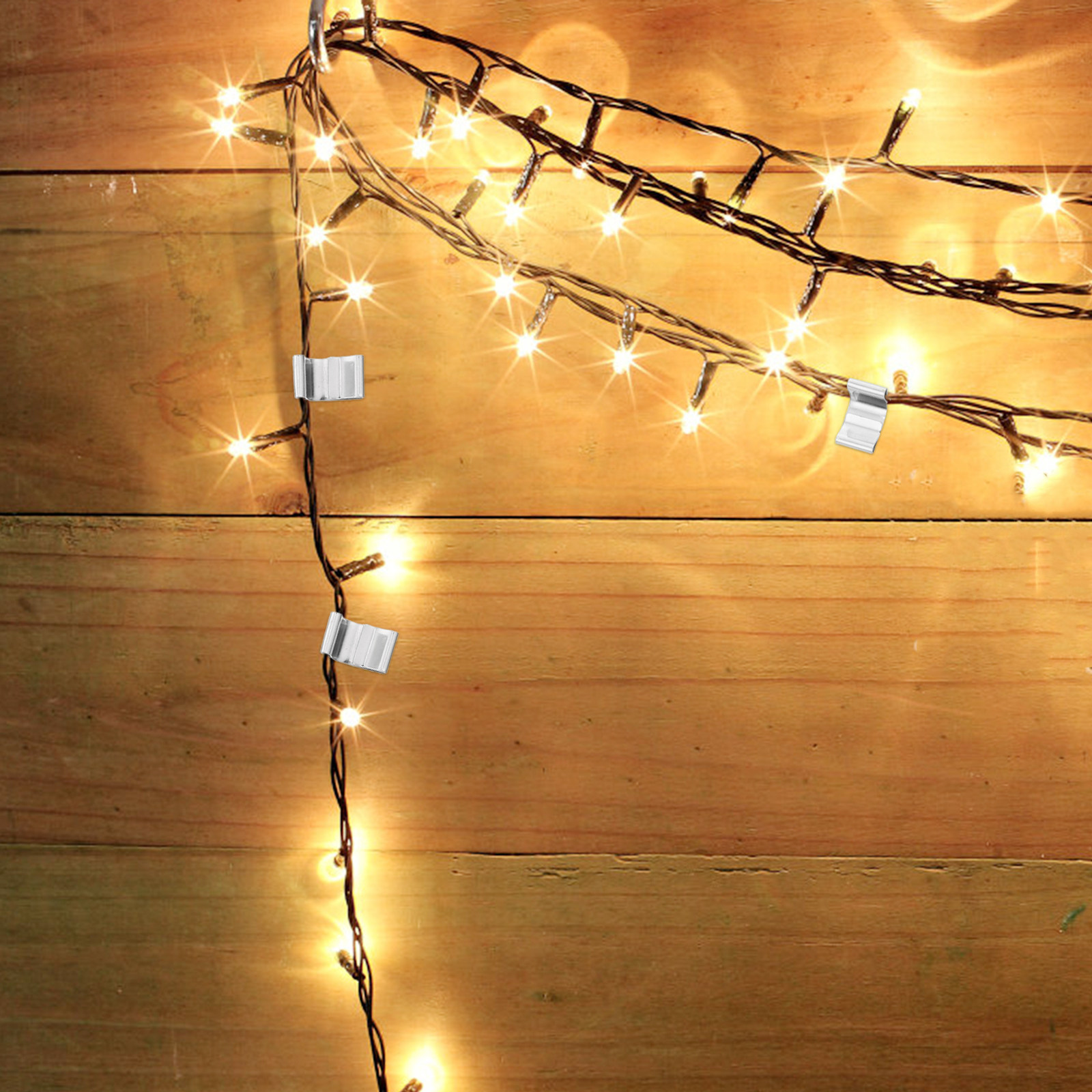 100Pcs Rust Resistant Metal Gu - огляд і ціна Christmas Lights Outdoor