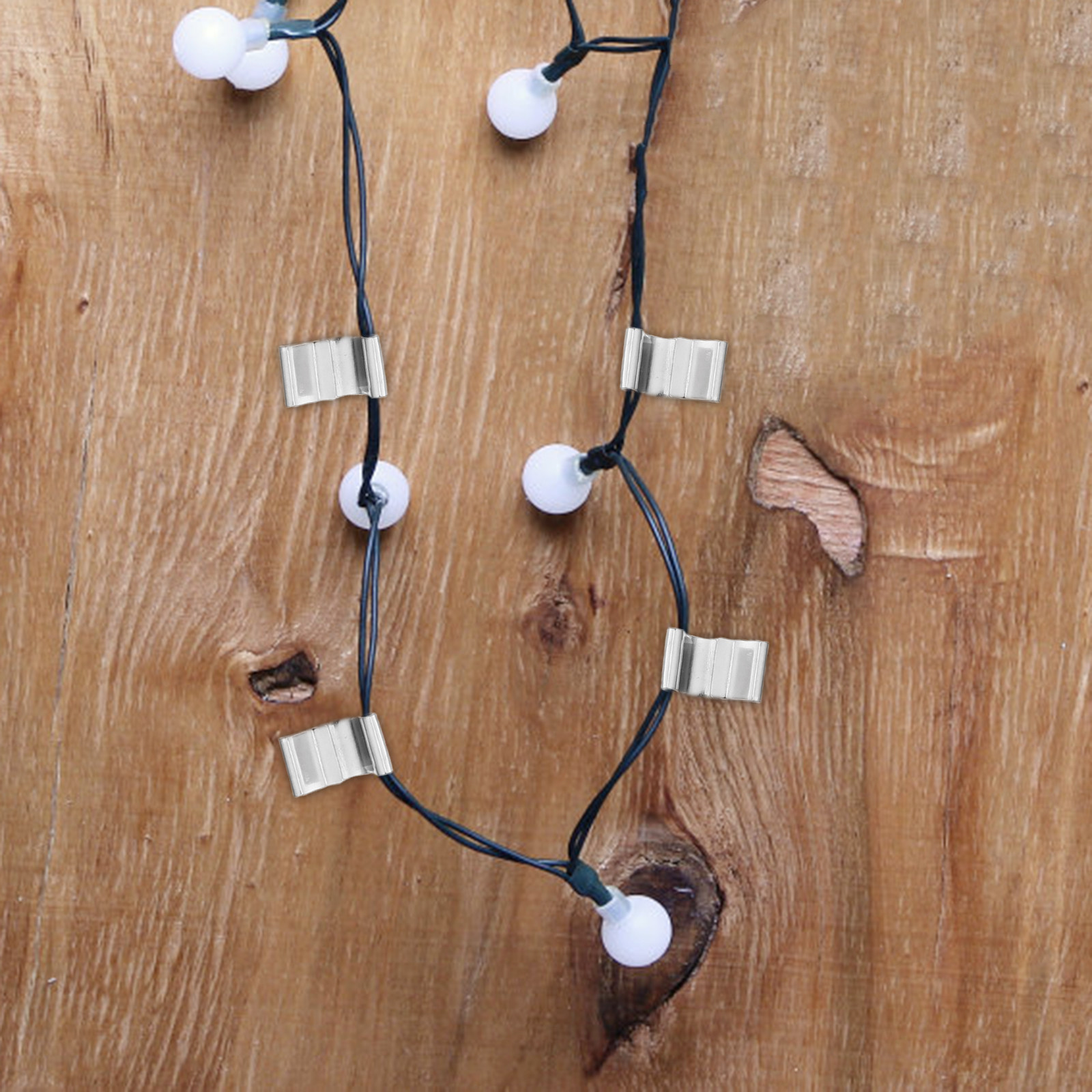 100Pcs Rust Resistant Metal Gu - огляд і ціна Christmas Lights Outdoor