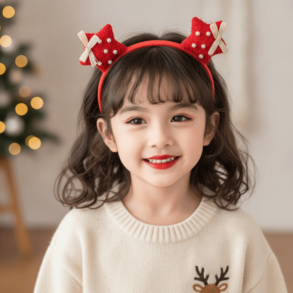 Shiny Sequin Christmas Headban - огляд і ціна Santa Hat Plush