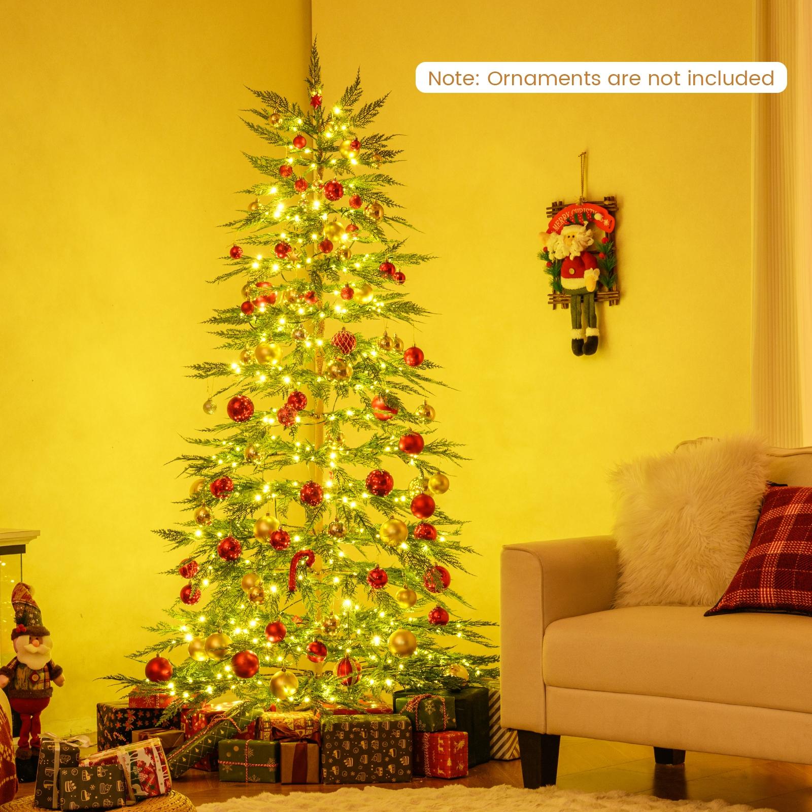 6. 5/ 7. 5 FT Pre-Lit Artifici - огляд і ціна Christmas Tree Artificial