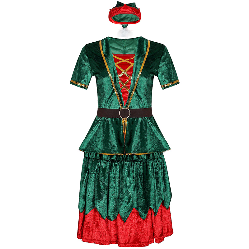 Carnival Couple Xmas Mascot Co - огляд і ціна Elf Costume Christmas