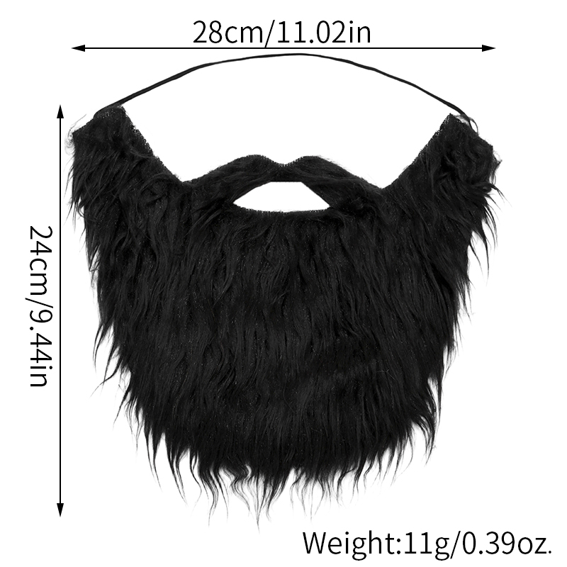 Fake Beard Mustache for Hallow - огляд і ціна Elf Costume Christmas