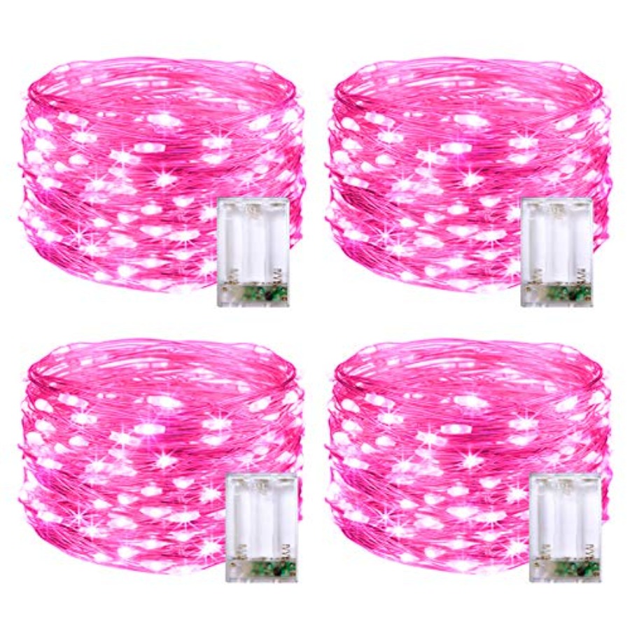 4 Pack 50 LED Fairy Lights Bat - огляд і ціна Led Fairy String Lights